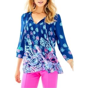 Lilly Pulitzer Marilina Tunic Top Gypsea